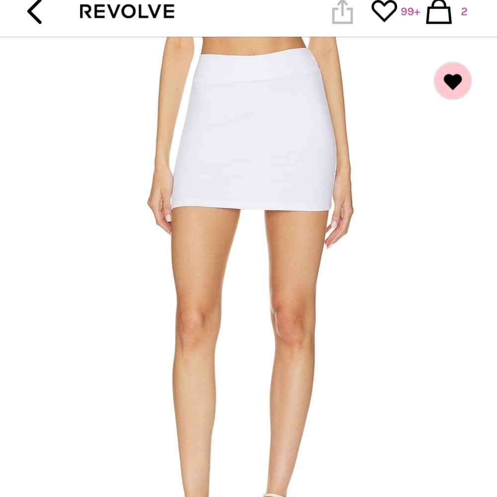 Susana Monaco White slim Skirt small